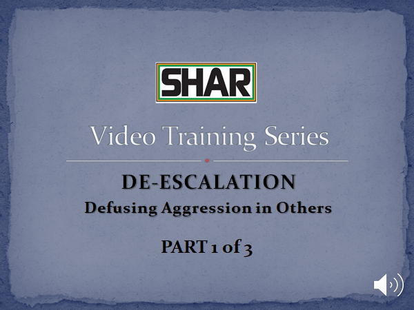 De-Escalation Part One